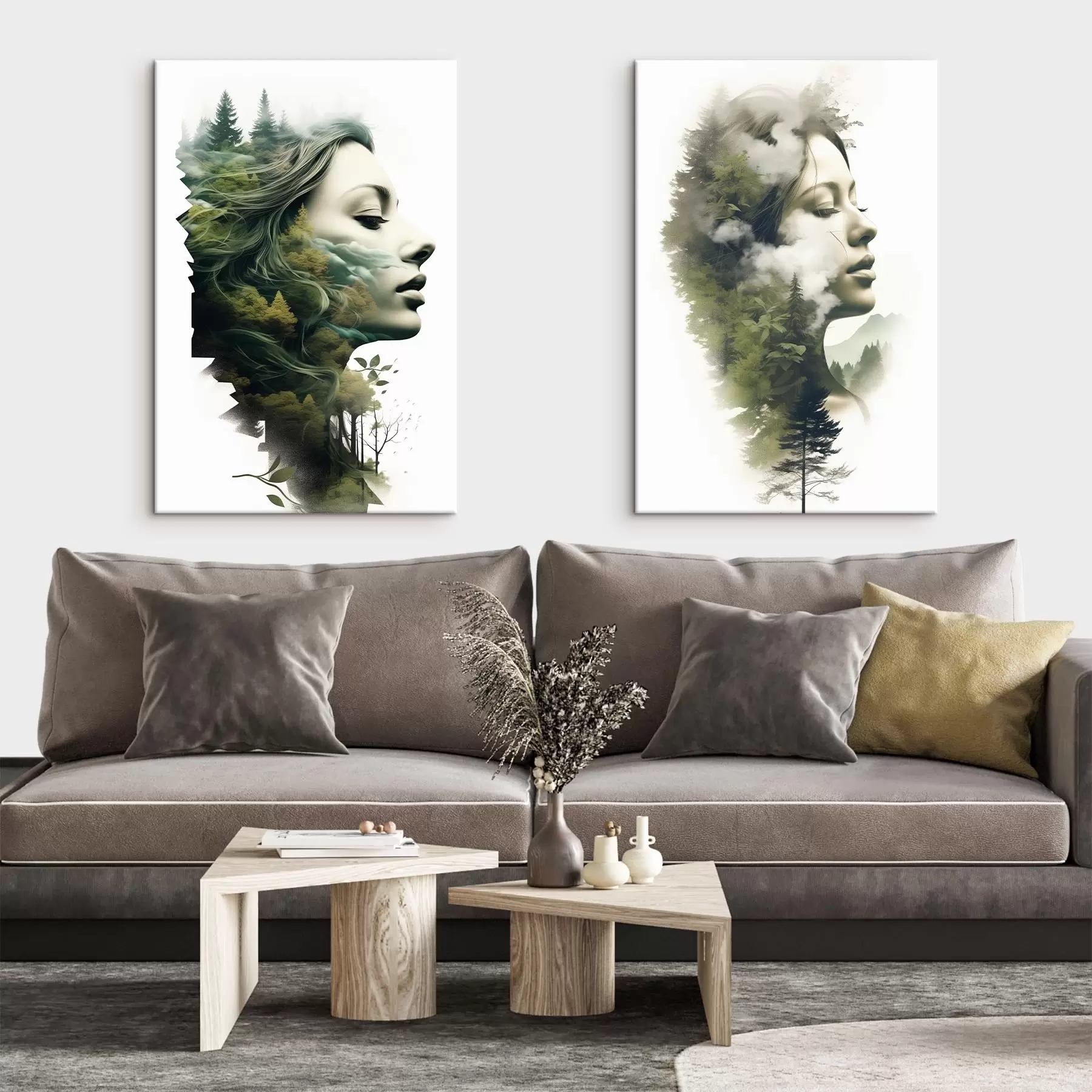 Pilt Inimesed, tüdrukud, loodus m00427