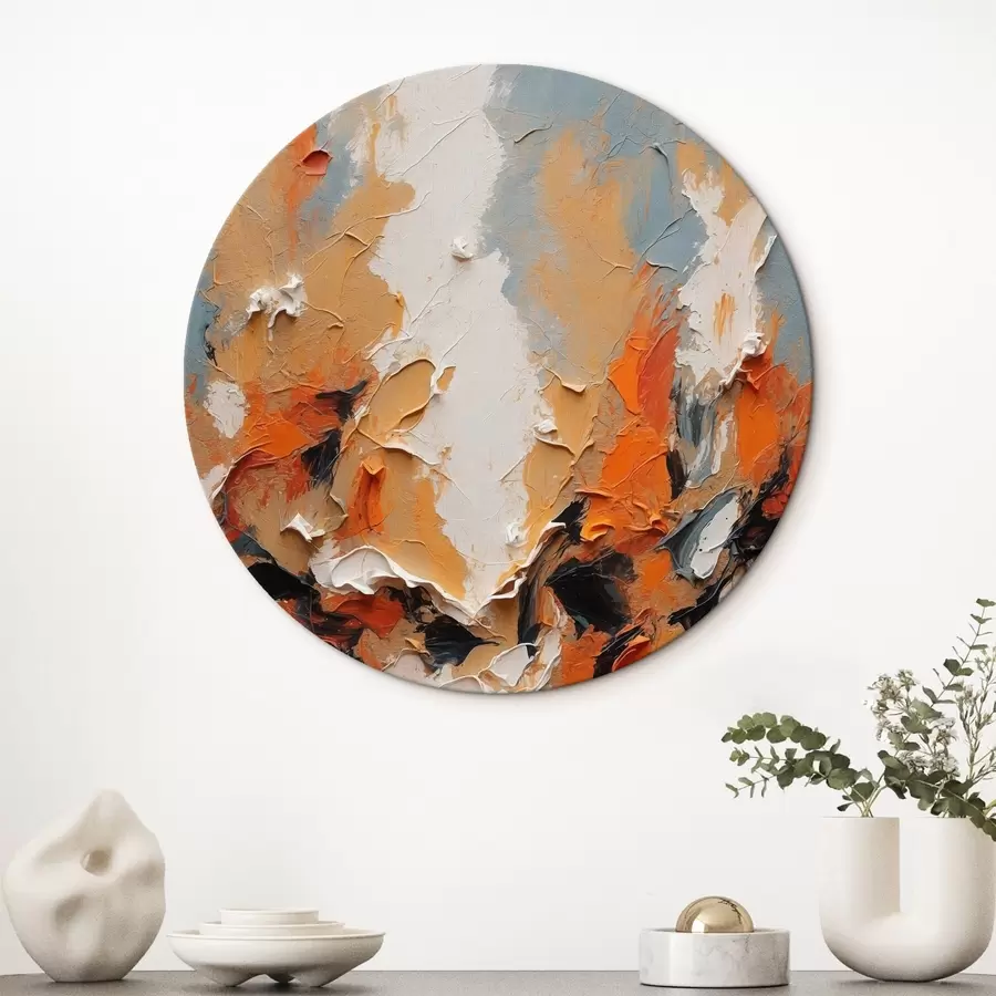 Pilt Abstraktne stiilne õlimaal r43088