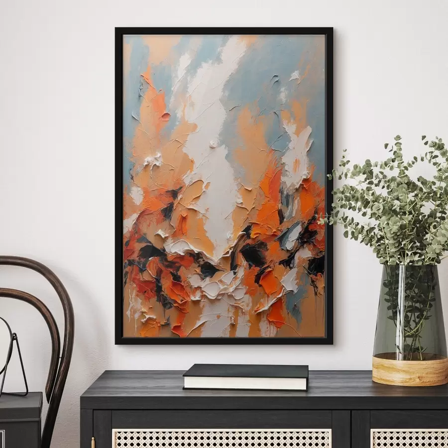 Fototapeedid Abstraktne stiilne õlimaal f43088