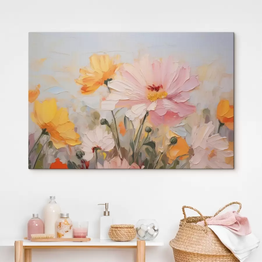 Pilt Heledad abstraktsed lilled s43232