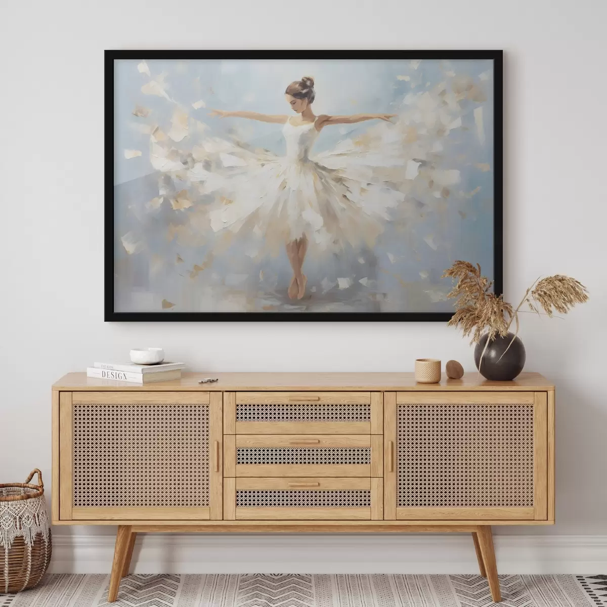 Plakat Inimesed, tüdruk baleriin f43257