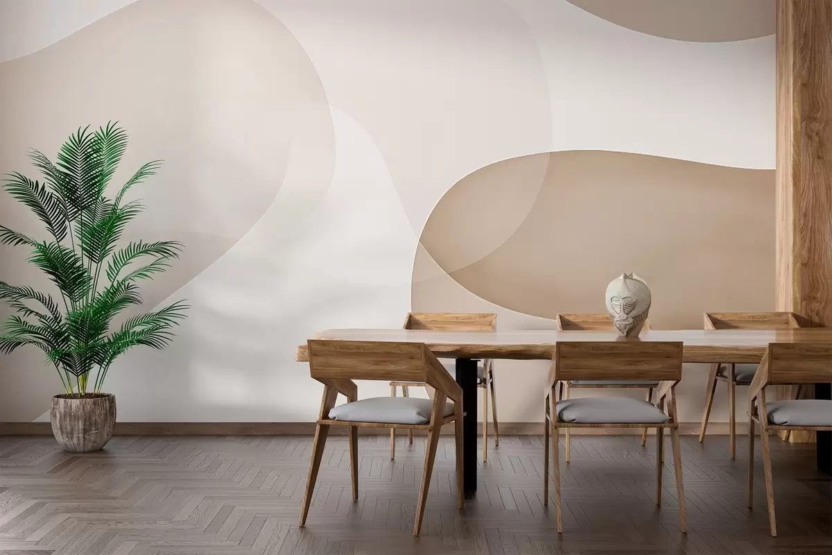 Fototapeedid Abstraktsed mäe siluetid w03366