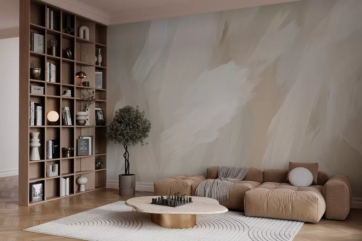 Fototapeedid Kergete pintslitõmmete stiil w03371