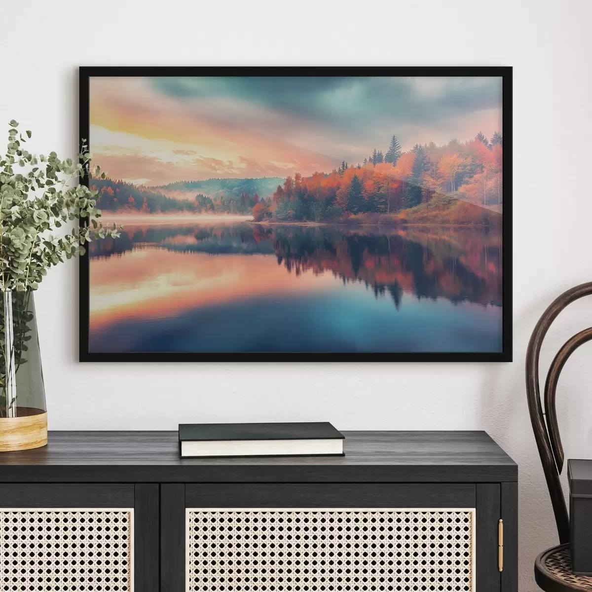 Plakat Koidu järvel sügisel f43290