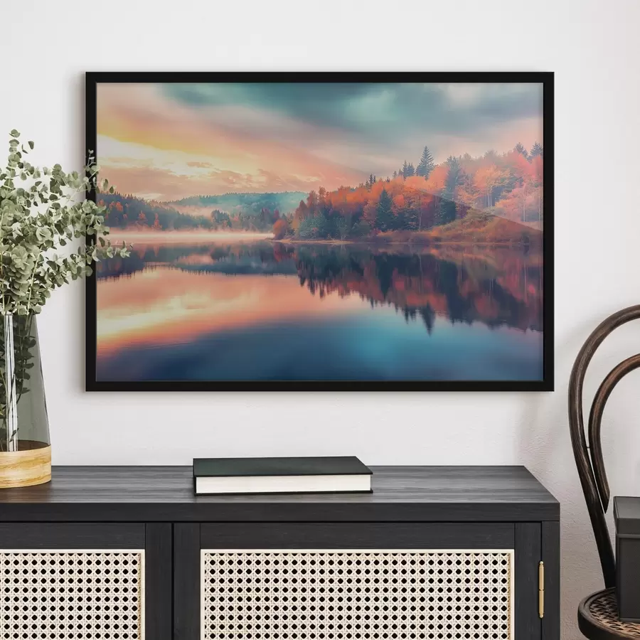 Fototapeedid Koidu järvel sügisel f43290