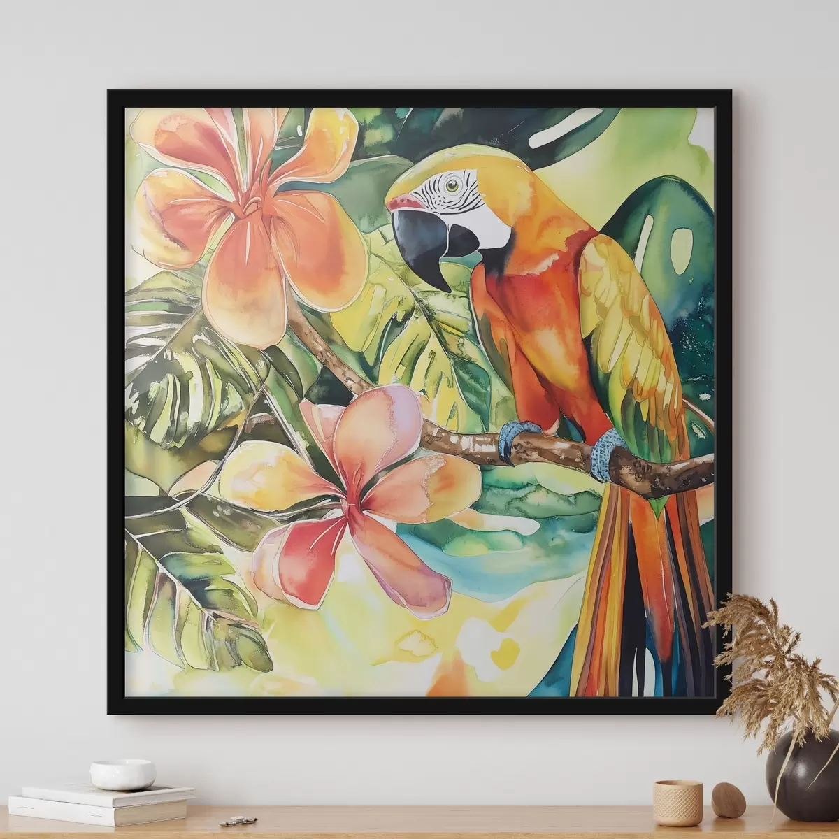 Plakat Särav papagoi f43307