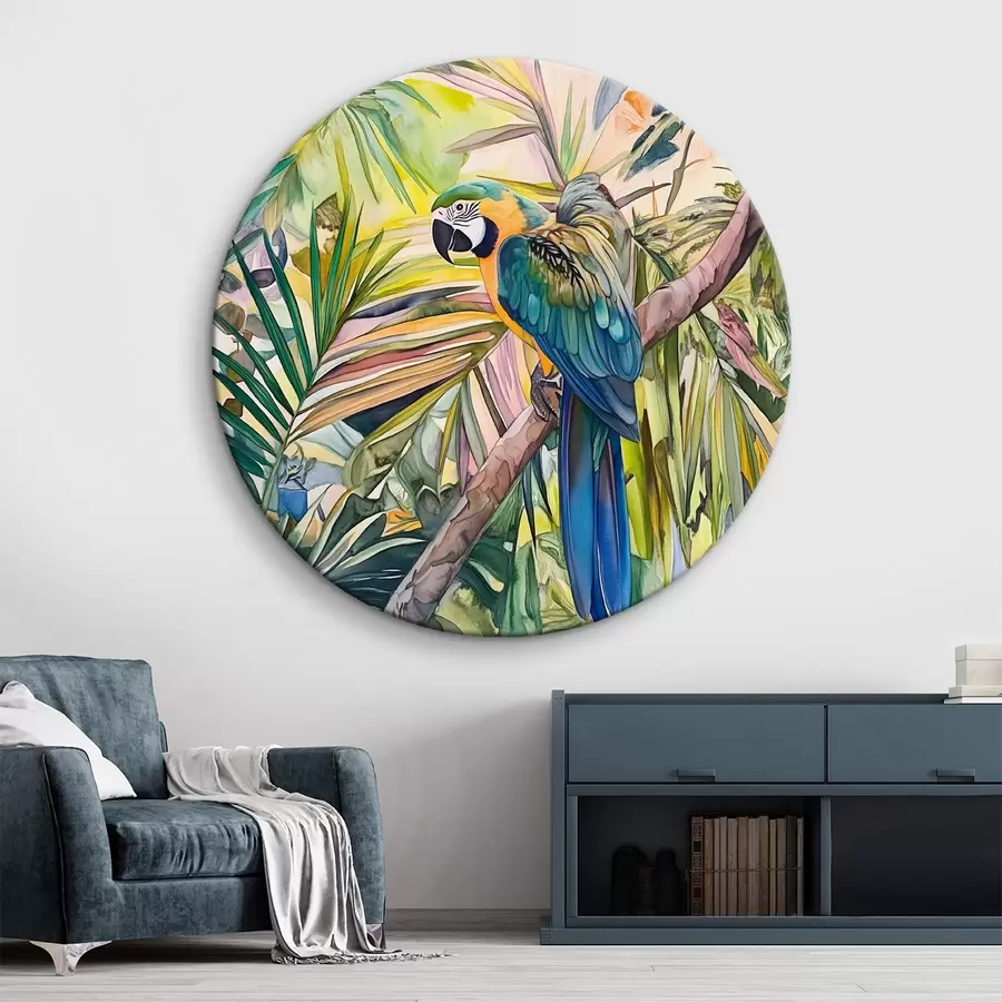 Fototapeedid Papagoi puu otsas r43306