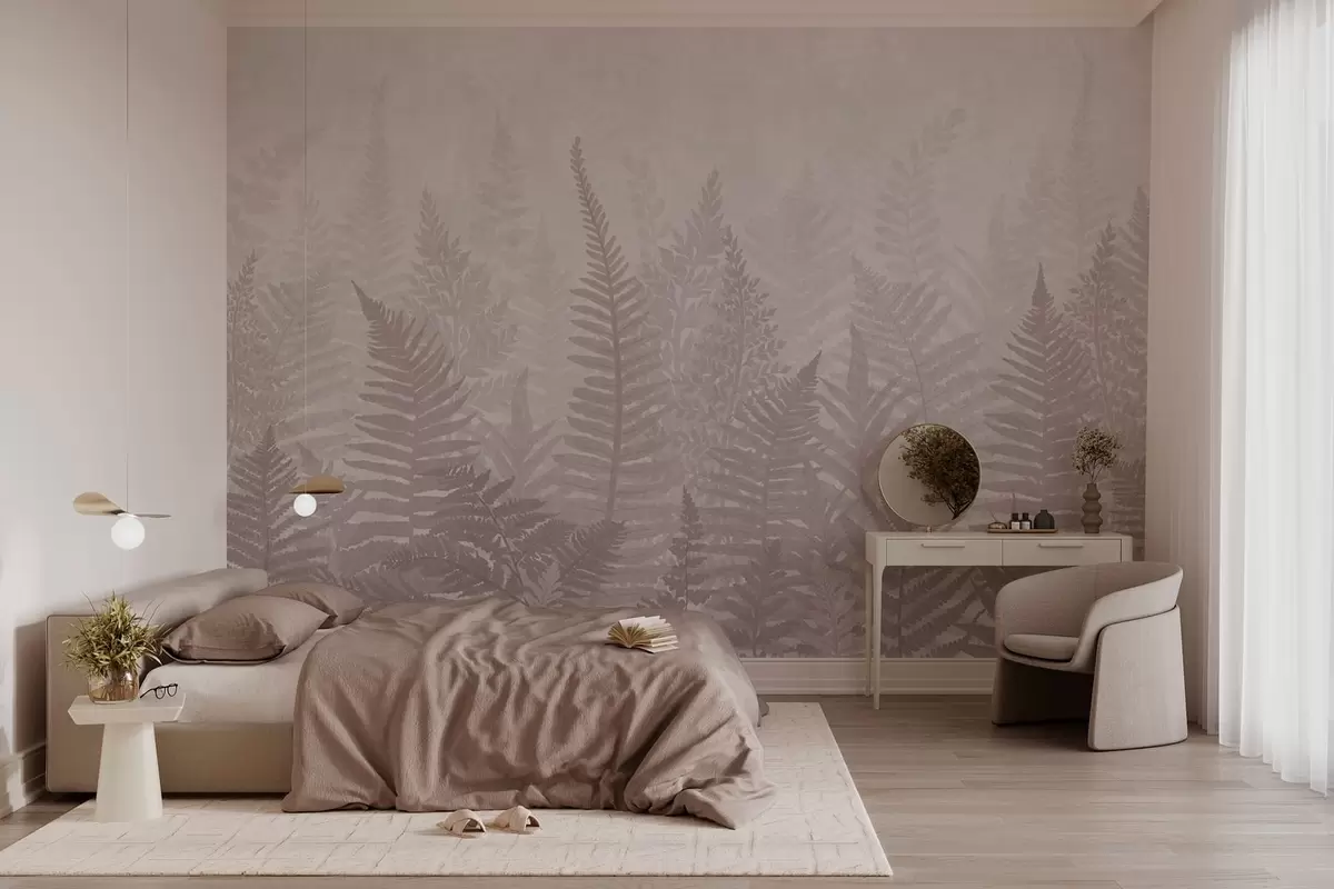 Fototapeedid Sõnajalgade taimede trend w03402v2