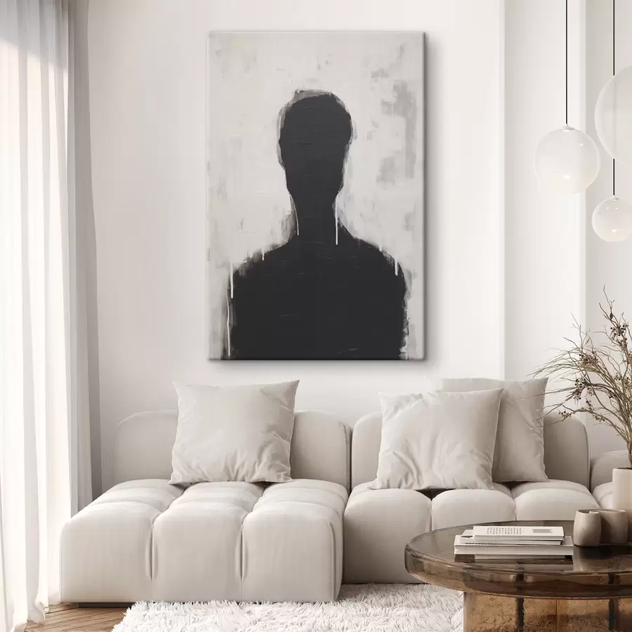 Pilt Siluett valgel taustal s43275