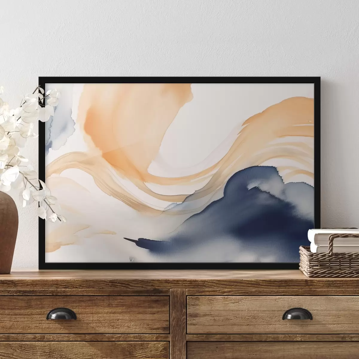 Plakat Abstraktsed akvarellilöögid f43264