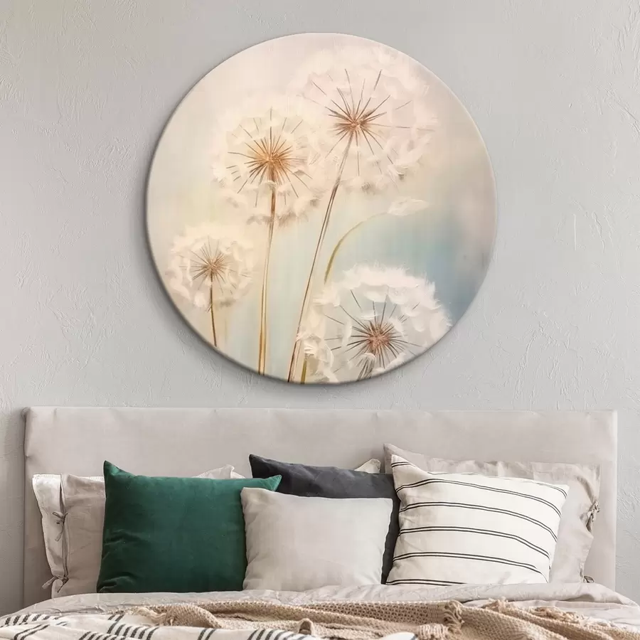 Fototapeedid Õrnad võililled pastelsel taustal r43279