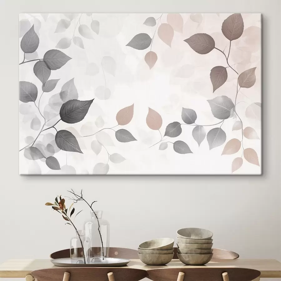 Fototapeedid Lehed heledal taustal s43325