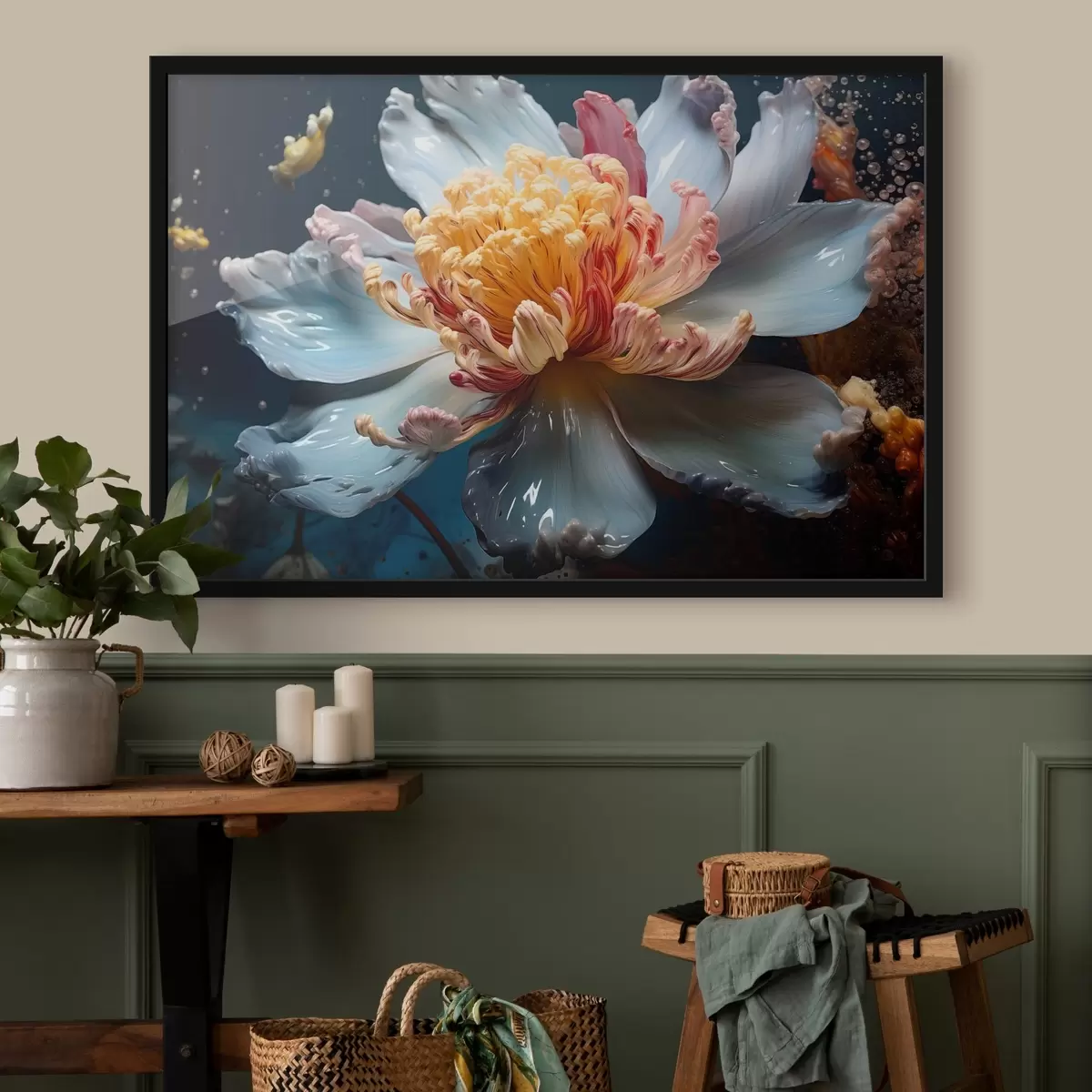 Plakat Veealune lill f43314