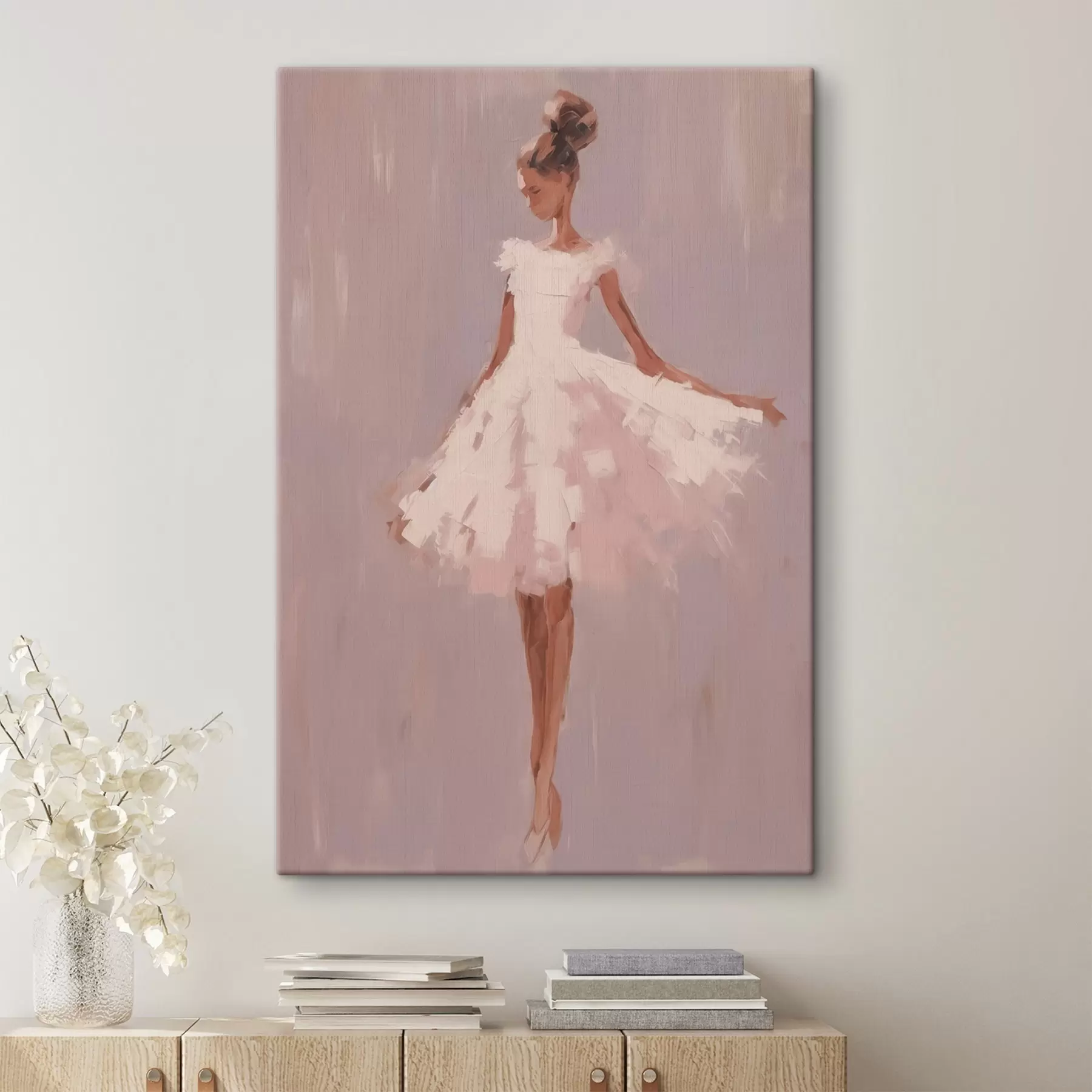 Fototapeedid Ballerina abstraktne imitatsioonimaal s43342