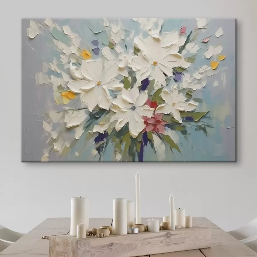 Pilt Lillekimpude imitatsioonimaal s43348