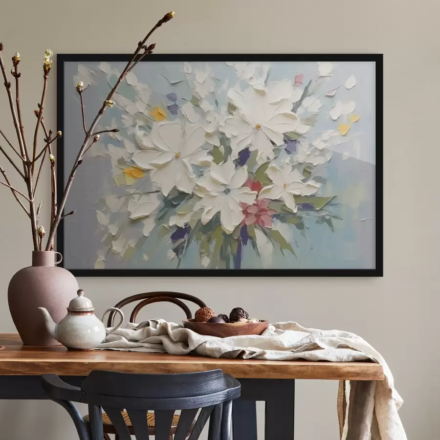 Fototapeedid Lillekimpude imitatsioonimaal f43348