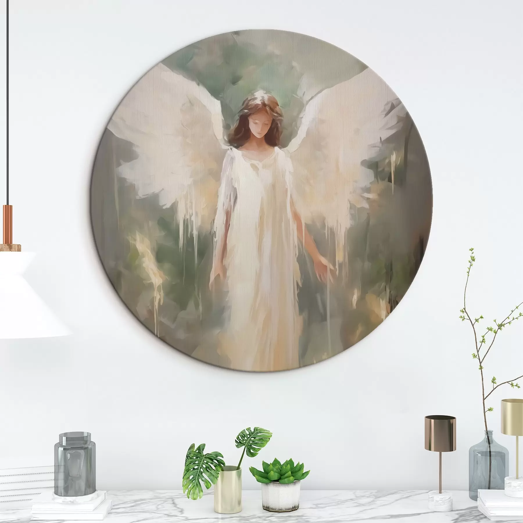 Fototapeedid Abstraktne ingli imitatsioonimaali r43353