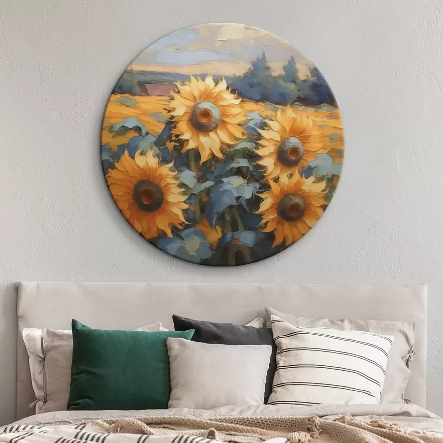 Pilt Päikeselillede imitatsiooni maalimine r43359