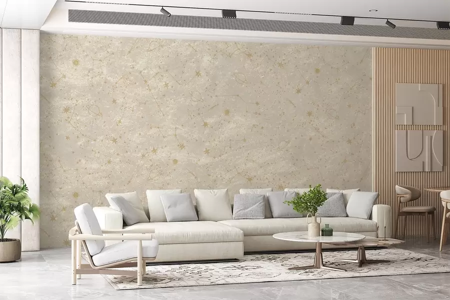 Fototapeedid Õrnad tähed, planeedid ja tähtkujud w08931