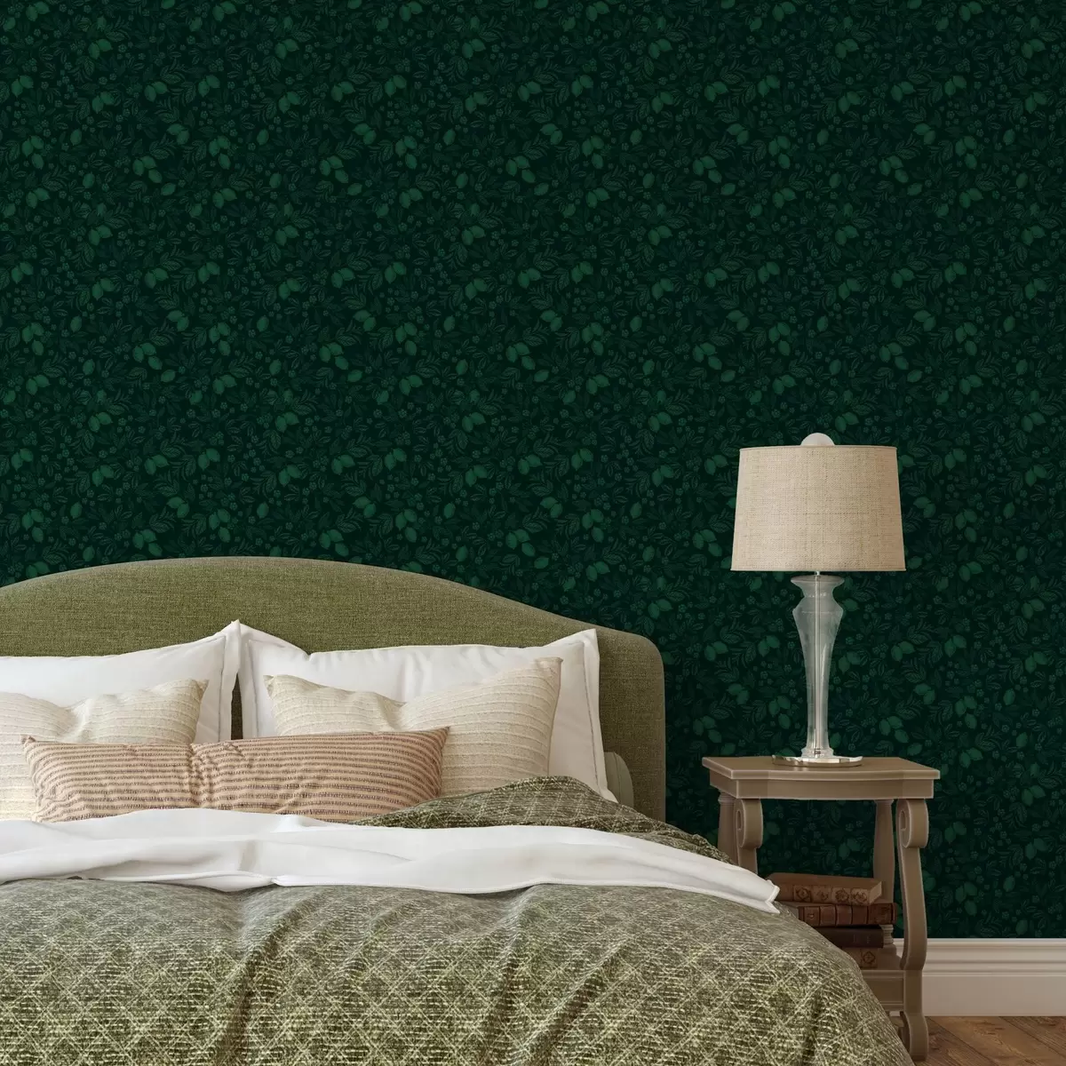 Tapeet Rohelised tihedad lehed a00019v1