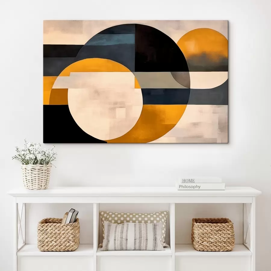 Pilt Geomeetriline kompositsioon minimalistlikus stiilis s43419