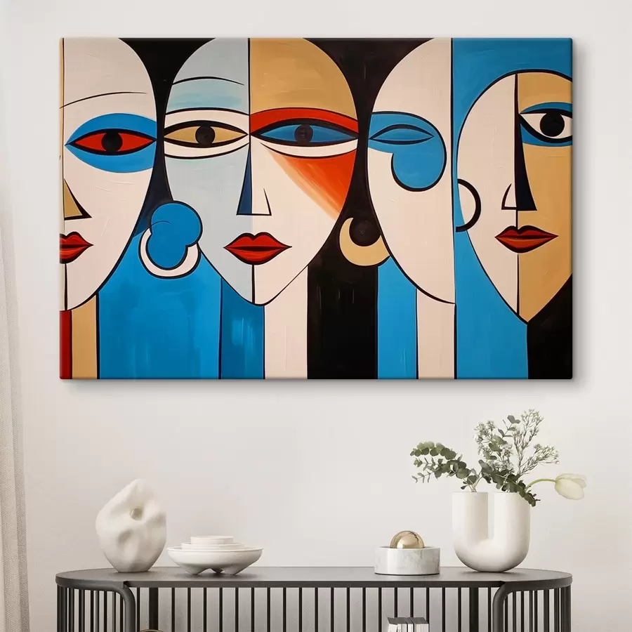 Pilt Kubistlikud naisportreed s43427