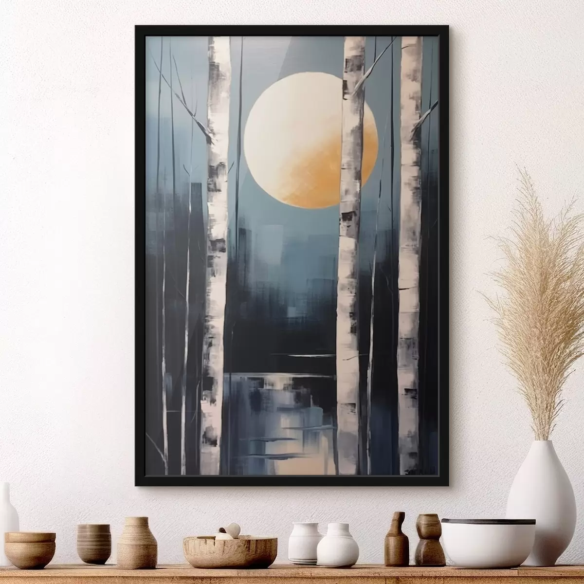 Plakat Graafiline pilt kasemetsast f43413