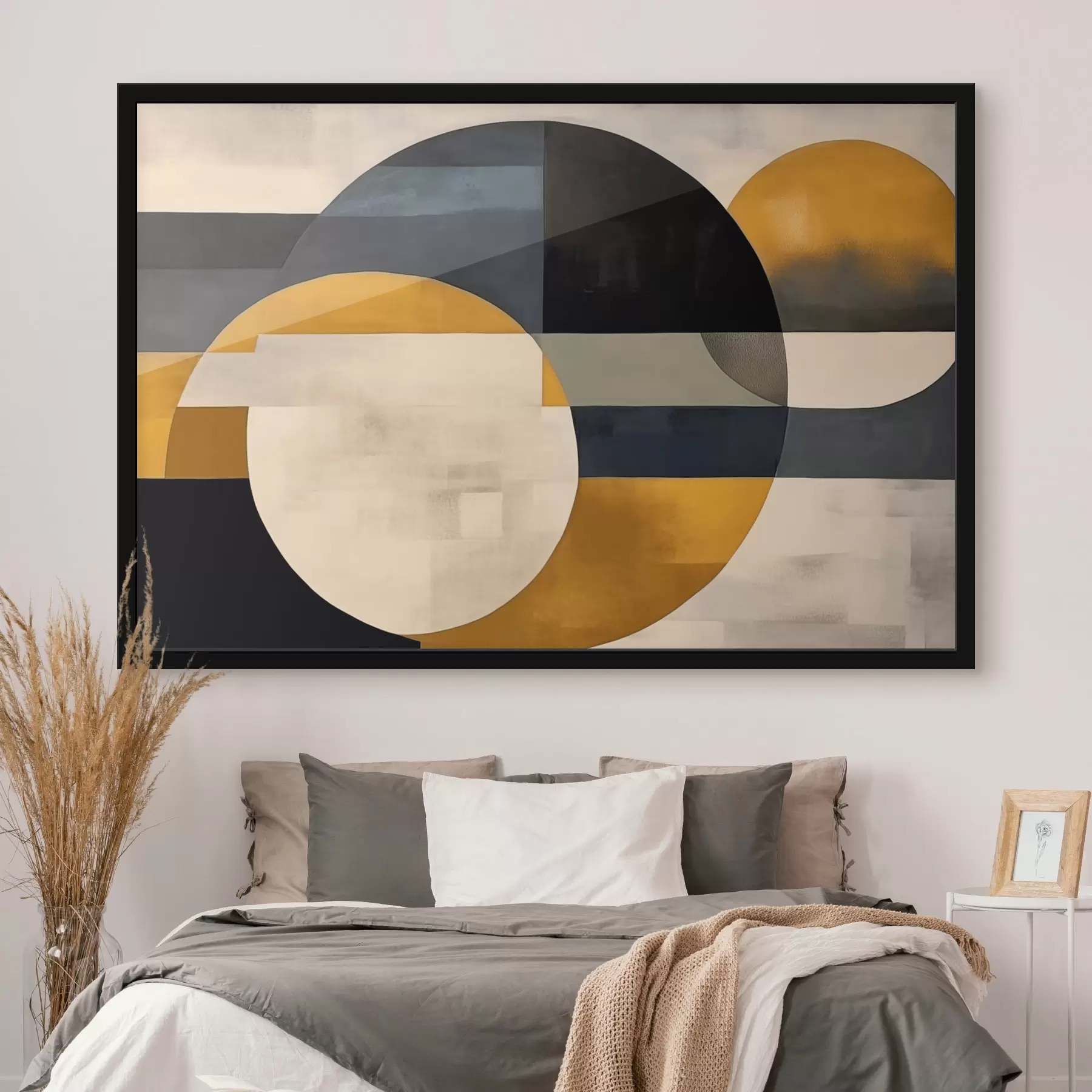 Fototapeedid Geomeetriline kompositsioon minimalistlikus stiilis f43419