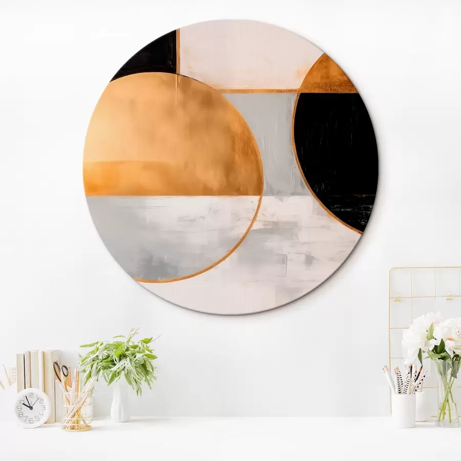 Pilt Geomeetriline kompositsioon minimalistlikus stiilis r43420