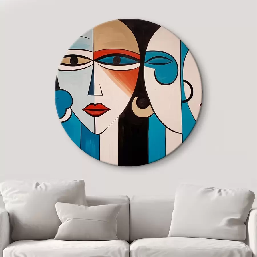 Pilt Kubistlikud naisportreed r43427