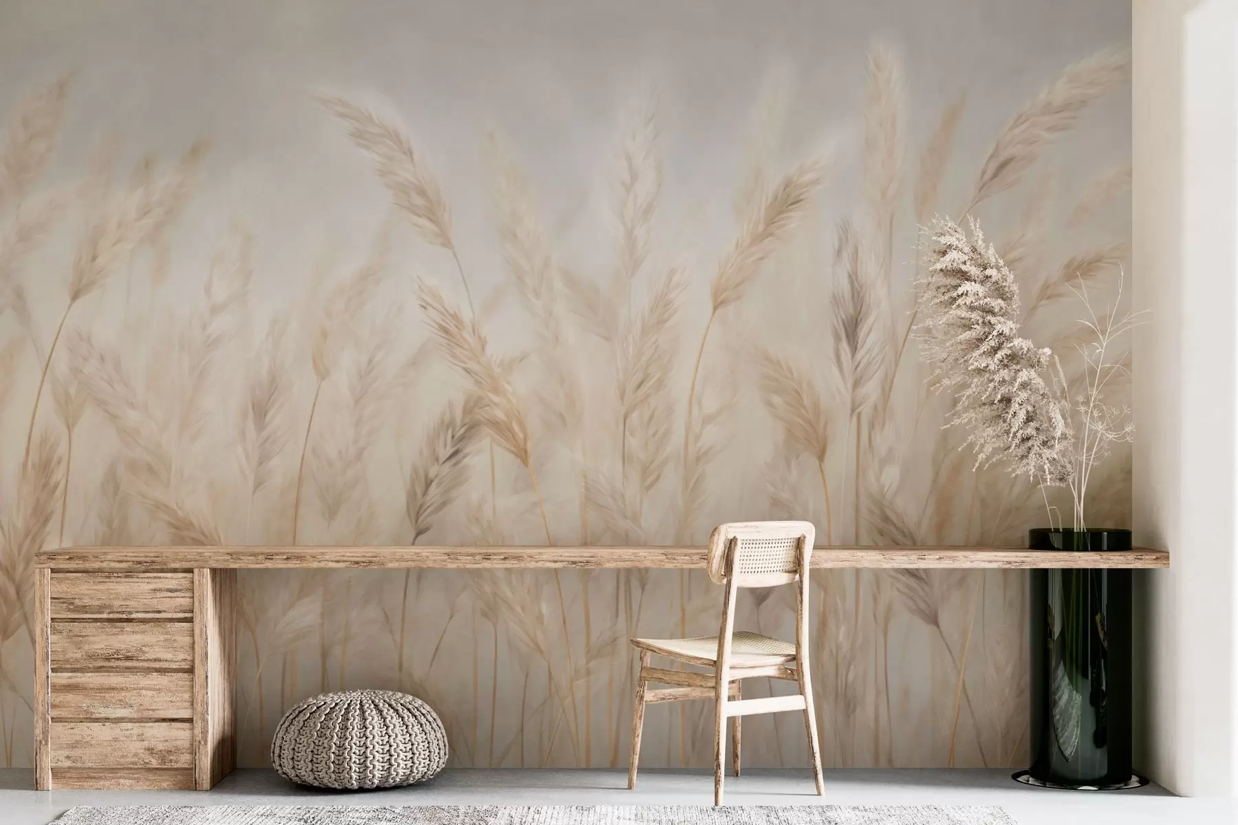 Fototapeedid Äädikud sinise taeva taustal w03530