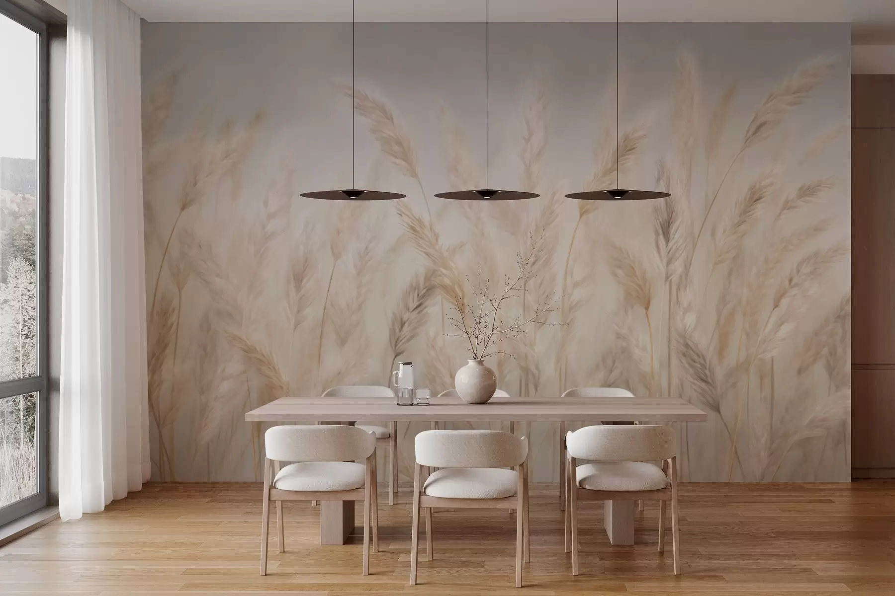 Fototapeedid Äädikud sinise taeva taustal w03530