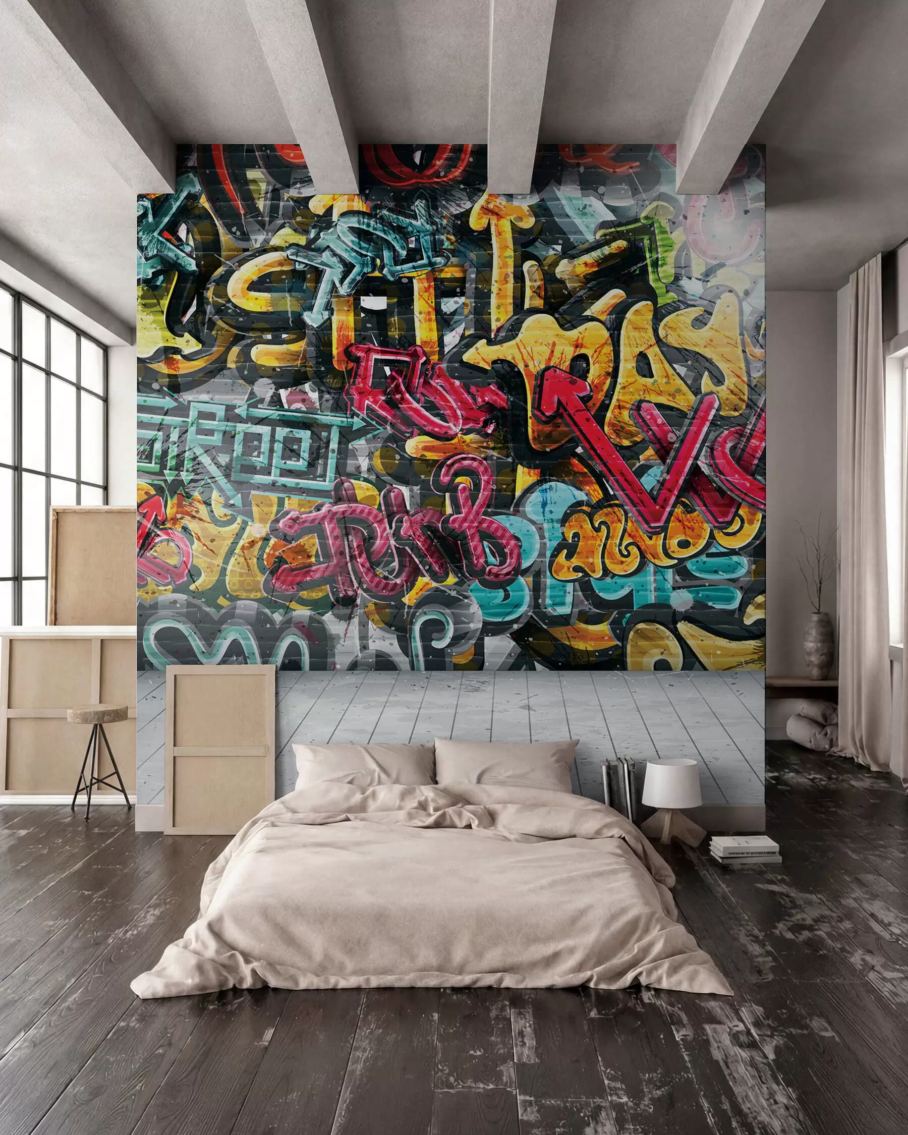 Fototapeedid Kunstvärvid, maalid ja grafiti u56045