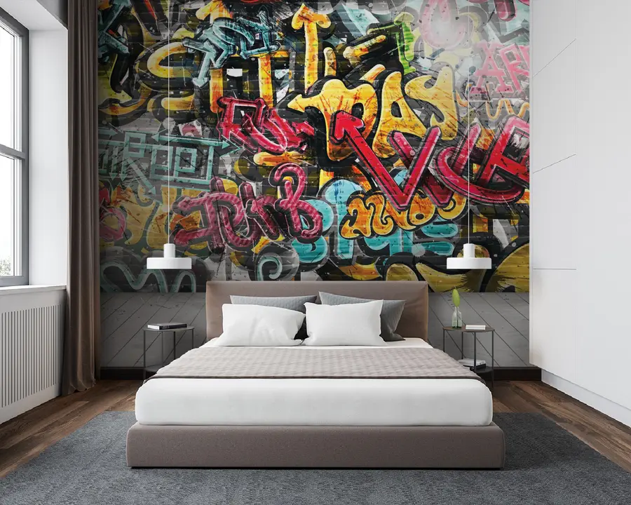 Fototapeedid Kunstvärvid, maalid ja grafiti u56045