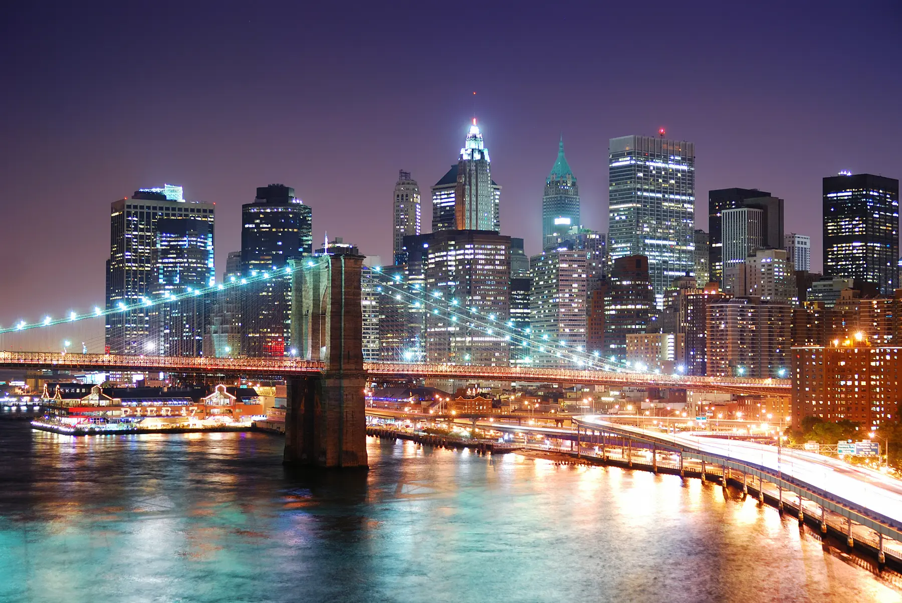 Fototapeedid Brooklyni sild, New York u57210