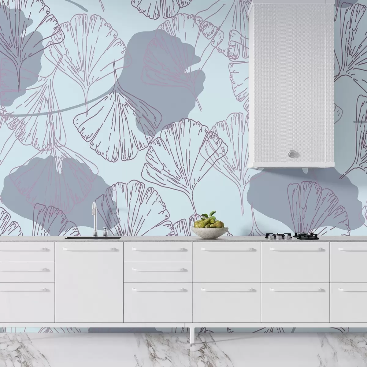 Fototapeedid Botaaniline muster w03500v1