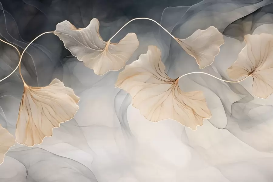 Fototapeedid Ginkgo abstraktne kujutis w03511