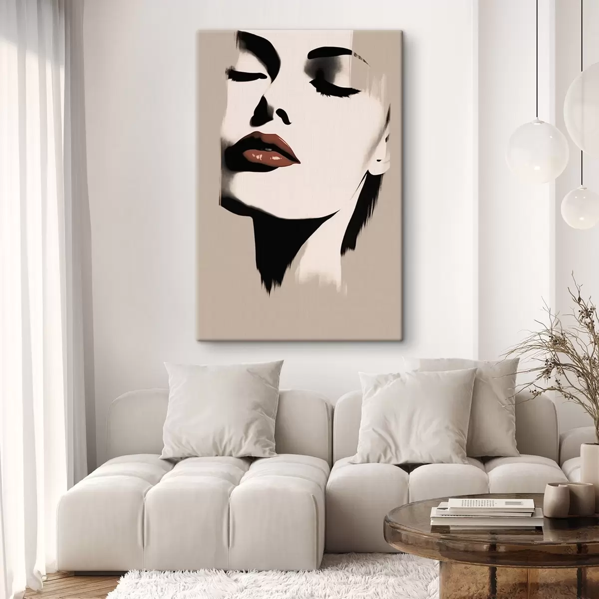 Pilt Minimalistlik naisportree s43527