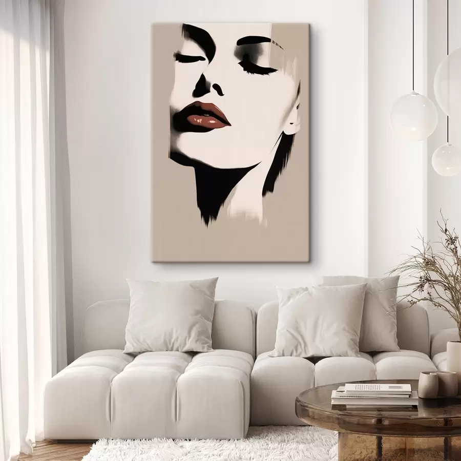 Pilt Minimalistlik naisportree s43527