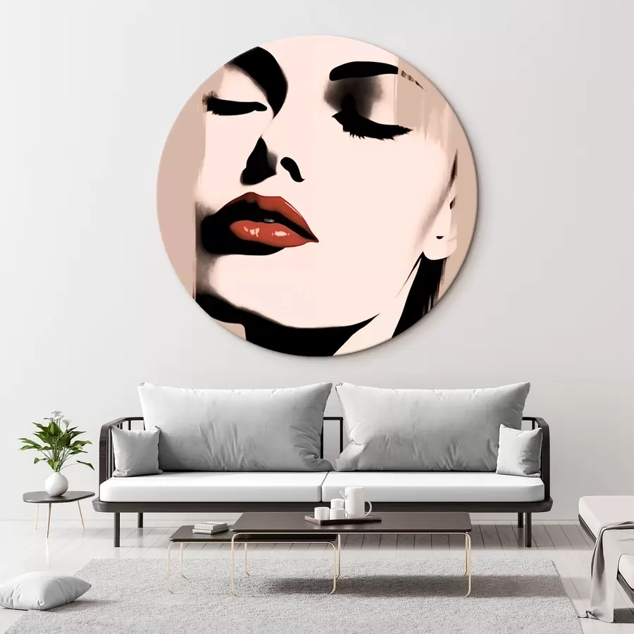 Pilt Minimalistlik naisportree r43527