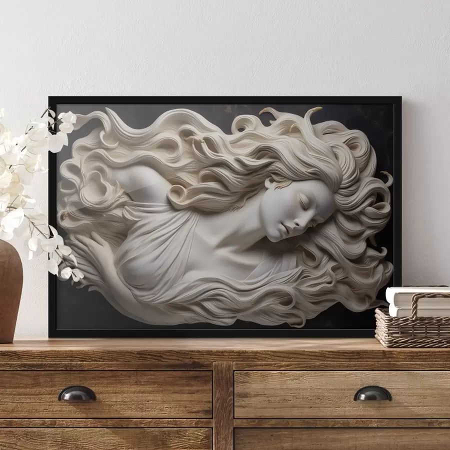 Fototapeedid Naise simuleeritud reljeef f43546