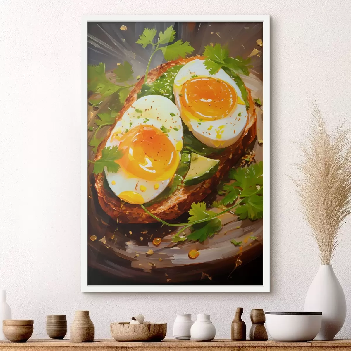 Plakat Tervislik hommikusöök f43549