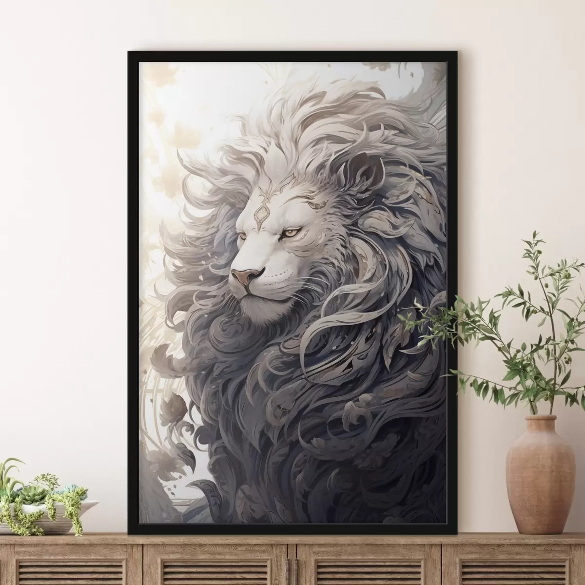 Plakat Kuningas lõvi f43544