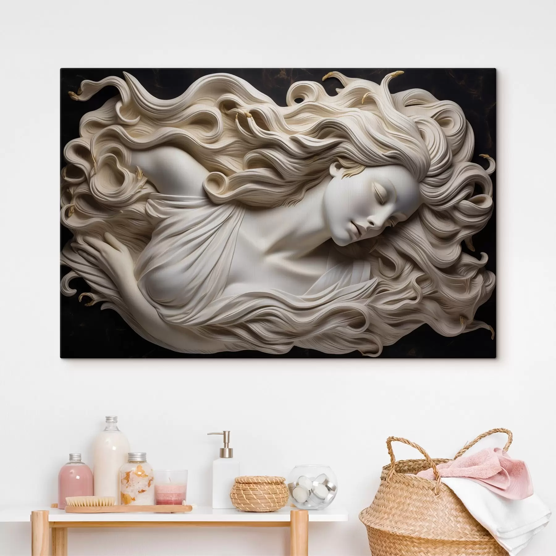 Fototapeedid Naise simuleeritud reljeef s43546