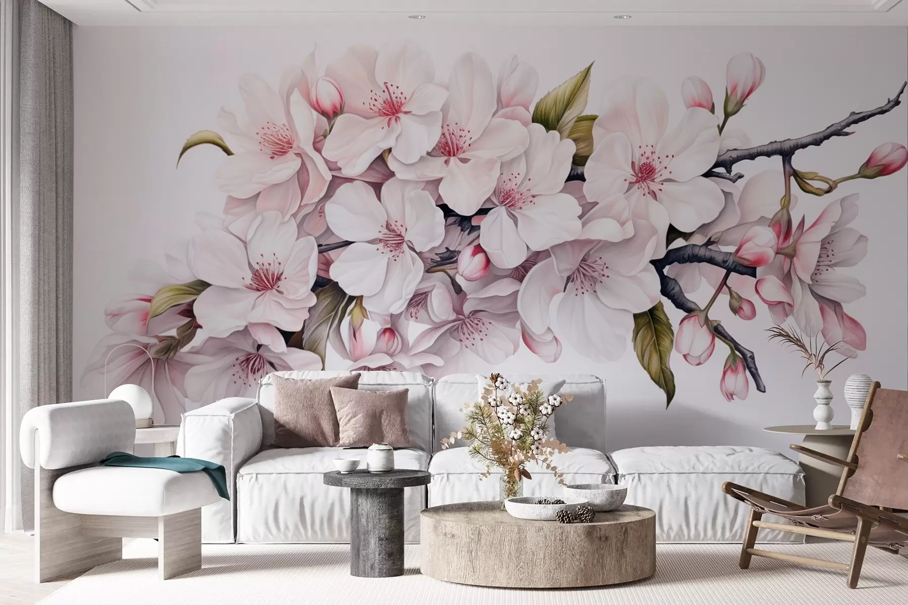 Fototapeedid Sakura haru akvarellistiilis w08962