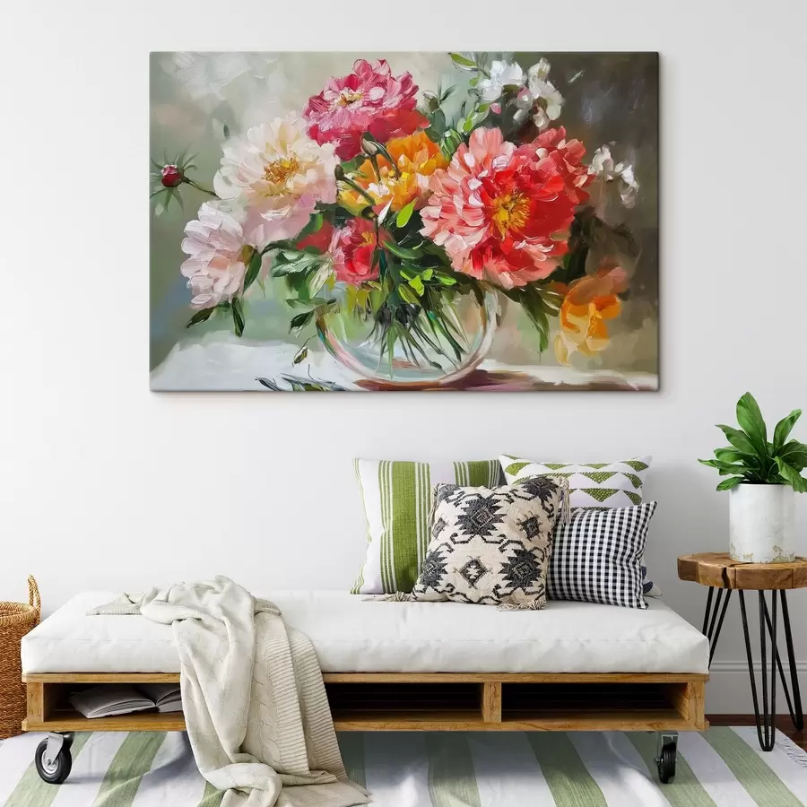 Pilt Suured heledad lilled vaasis s43907