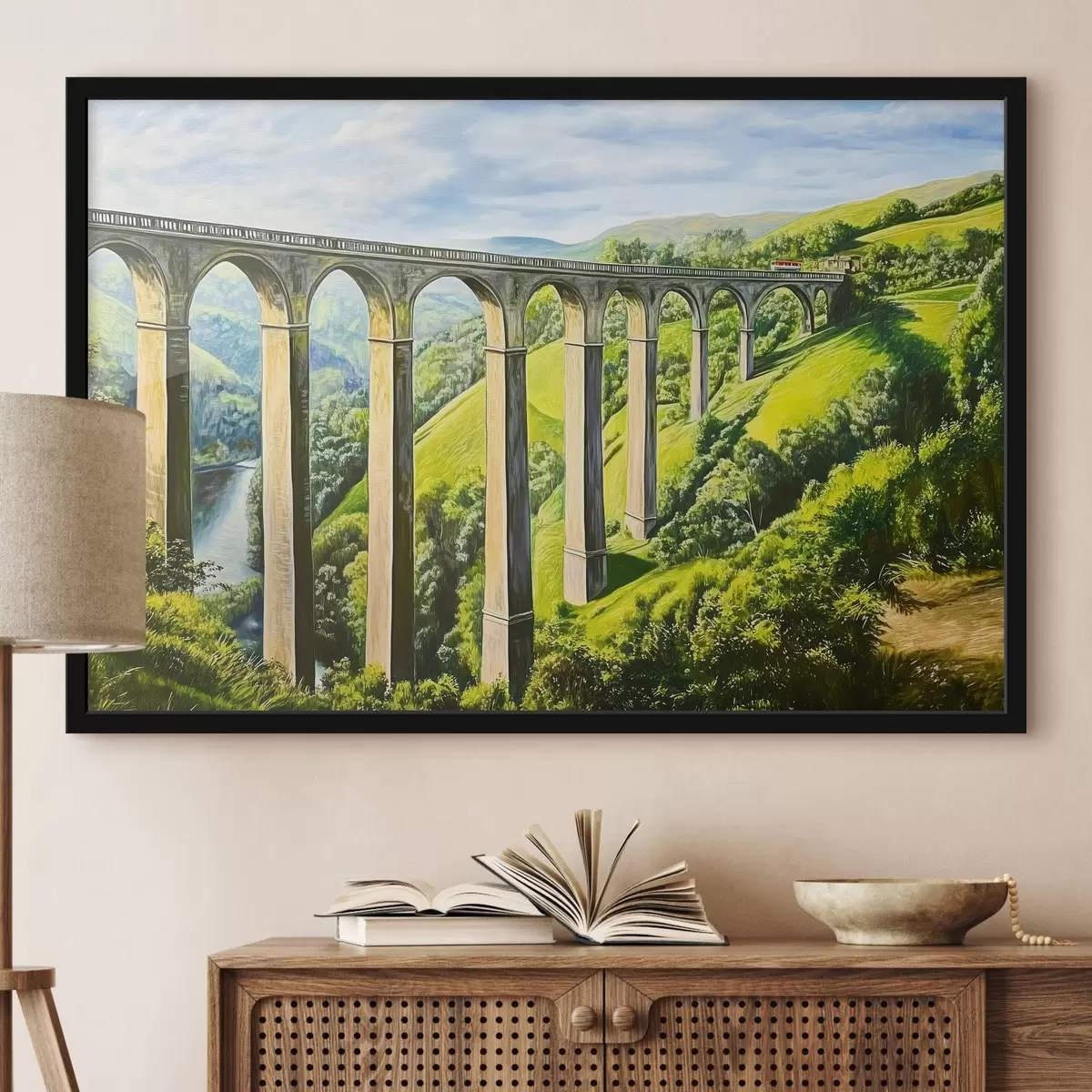 Plakat Vana sild mägedes f43920