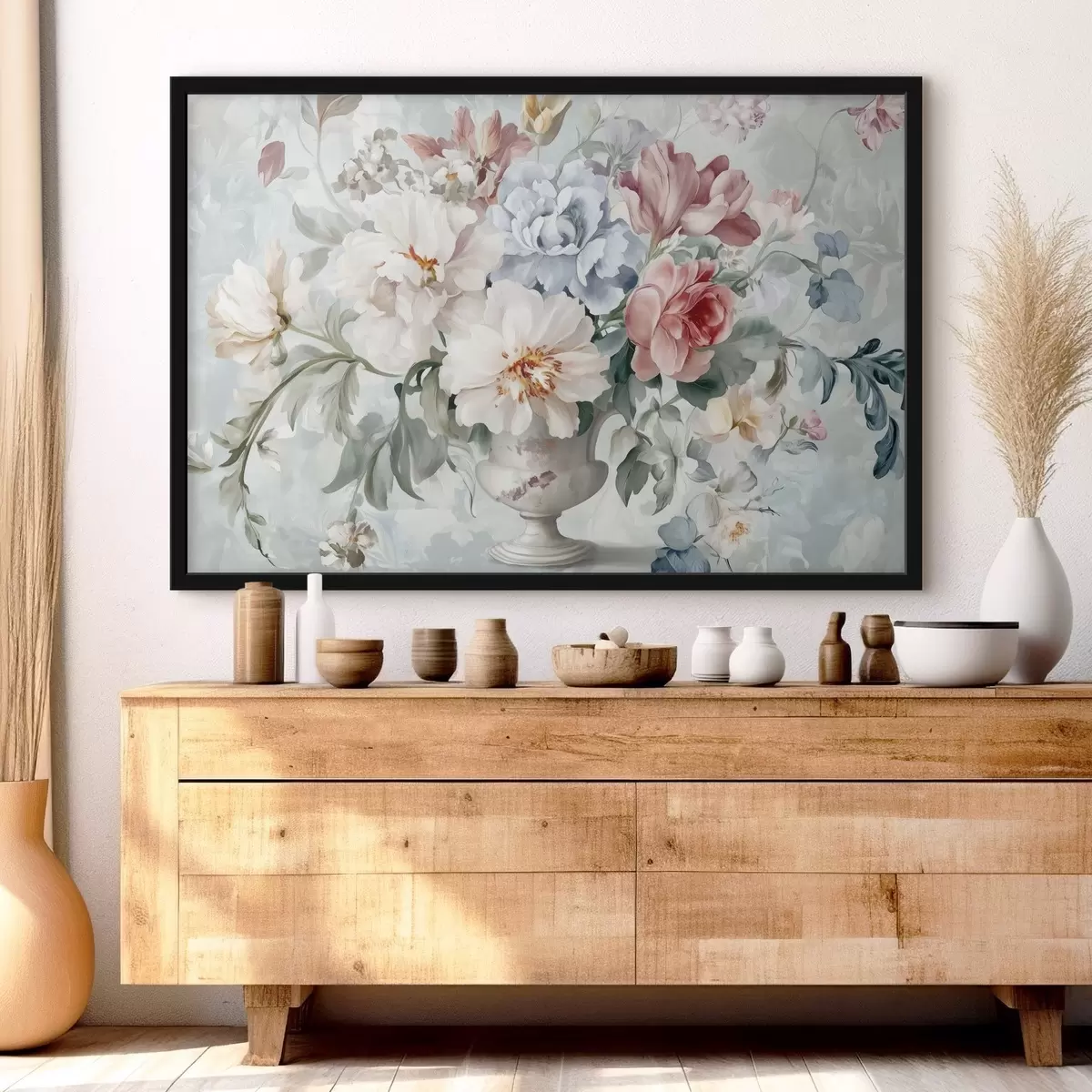 Plakat Lopsakate lillede kimp f43914