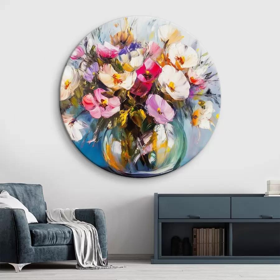 Pilt Õrn kimp õlivärvi stiilis r43913