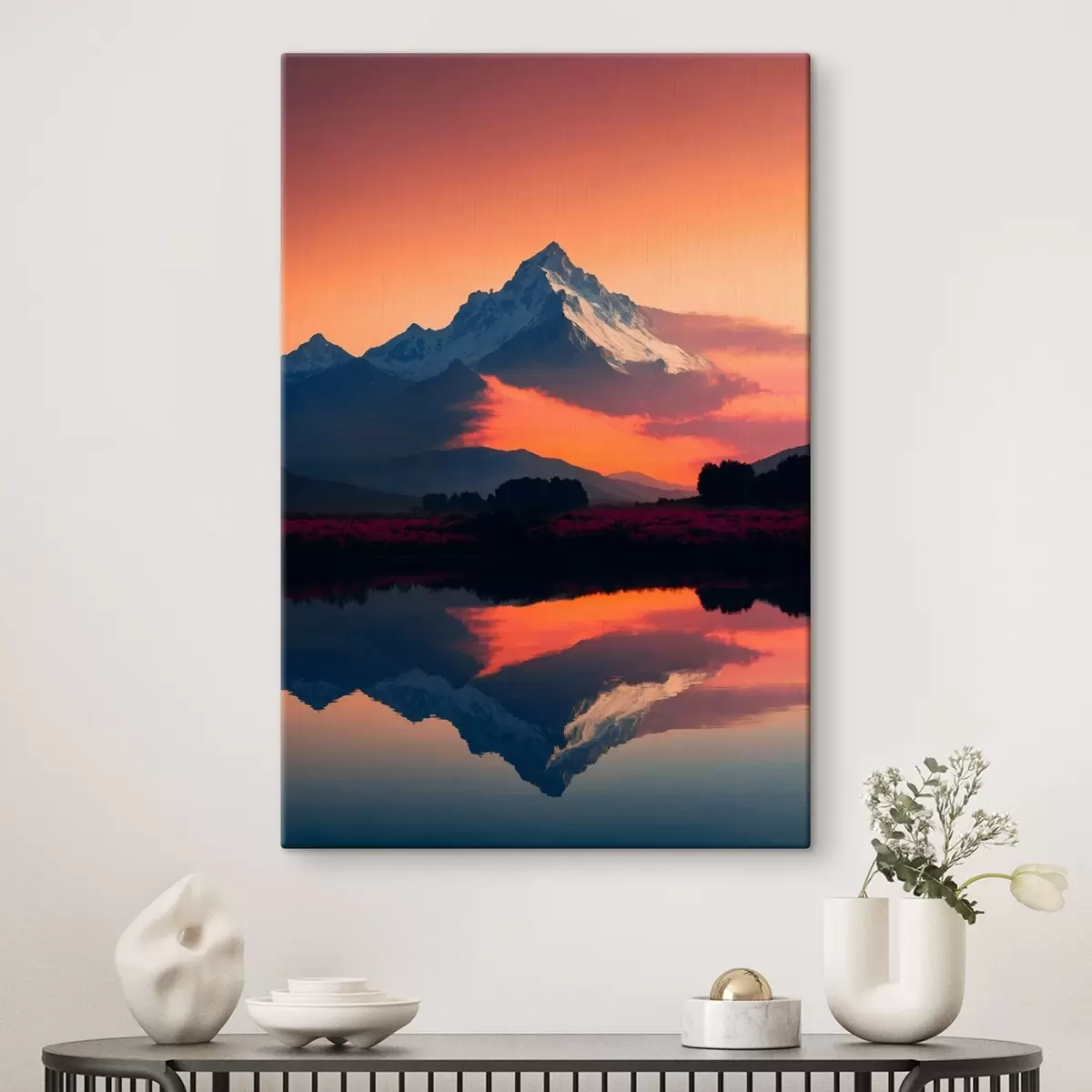 Pilt Suur lumega kaetud mägi s43465